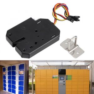 &Eacute;lectro-aimant Magn&eacute;tique de Serrure de Tiroir du Cabinet 12V DC Fail-Safe pour le Syst&egrave;me de Contr&ocirc;le dacc&egrave;s de Porte -XIF