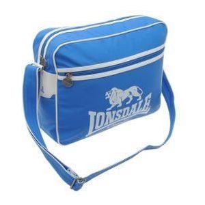 Sac bandouli&egrave;re - Lonsdale - Flight Bag Lion 2015 - Bleu Royal - 100% Polyester - Zipp&eacute;e