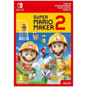 Super Mario Maker 2 • Code de téléchargement pour Nintendo Switch