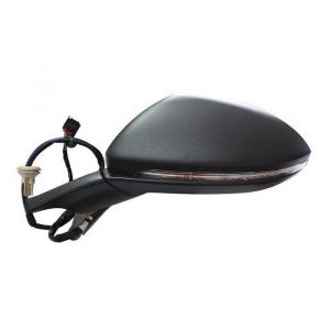 R&eacute;troviseur rabattable &eacute;lectriquement gauche &agrave; peindre chauffant Volkswagen Golf 7 2012-2020