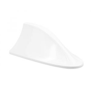 Antenne de requin pour autoradioconception de Signal Radio Fm pour Megane 4 Clio 3accessoires Chrysler Renault Clio 5-BLANC