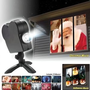 Lampe laser projecteurs de Noël projecteurs Wonderland 12 films lumière de projecteur