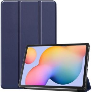 Pour Samsung Galaxy Tab S6 Lite Coque (2020 SM-P610- SM-P615) Tablette Housse Étui Protection avec Support Anti Choc Mince -Bleu