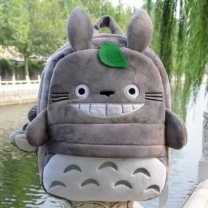 25 cm - Mon Voisin Totoro Sac à Dos en Peluche pour Bébé Cartable Doux pour Enfant Cadeau de Noël et dAnni