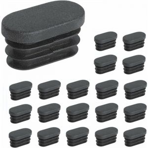 Embouts en plastique pour pieds de meubles Embouts ovales pour pieds de chaise Embouts en plastique pour pieds de meubles Embouts