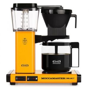 Cafetiere - Moccamaster - KBG Select - 125 L - Jaune - 10 tasses - Automatique