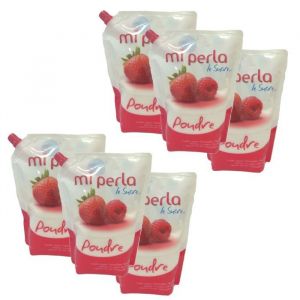 mi perla - Lot 6x Sucre blanc en poudre - mi perla - 750g