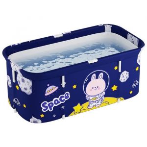 Baignoire Pliable AdultePortable Baignoire Pliante Non Gonflable avec 5 Sacs de BainBaignoires de Douche pour