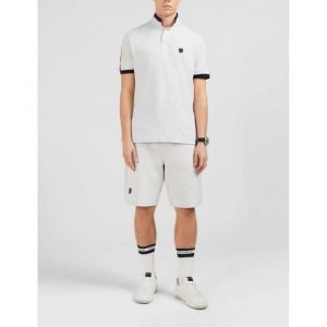 EDEN PARK - EDEN PARK - Polo gris chin&eacute; manches courtes - GRC7 - S