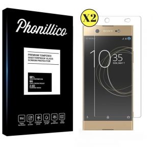Verre Trempe Sony Xperia XA1 ULTRA - [Pack 2] Film Vitre Protection Ecran Ultra Resistant [Phonillico&reg;]