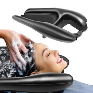 Lave Tete Domicile Bac a Shampoing Domicile Bac Lavage Cheveux Domicile Plateau Portable Bac pour Laver Les Cheveux pour Personnes