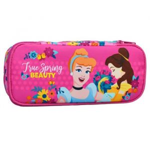 Trousse - Disney - Princesse - 23 CM - 2 Compartiments - Zippée