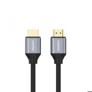 UNITEK Câble HDMI 2.1 Premium Gold 5m 8K 60Hz / 4K 120Hz - Gris