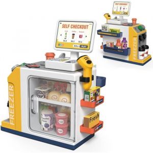 Caisse Enregistreuse avec Son - ZGEER - Jouet Supermarché Enfant - Jeu de Rôle Filles Garçons 3 4 5