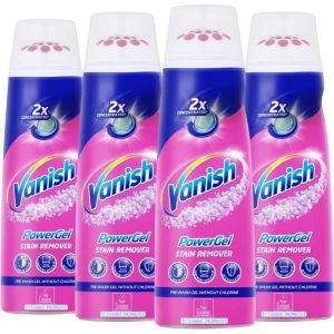 Vanish Oxi Action D&eacute;tachant vorwasch PowerGel Pack de 4 (4 x 200 ml)