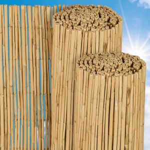 Sol Royal SolVision S36 Canisse Premium en roseau nature 200x600cm (HxB) - Brise-vent brise-vue pour balcon jardin terrasse