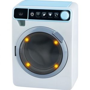 Machine a laver enfant sons et lumiere - Jouet Lave Linge 4 programmes tiroir lessive tambour rotatif - Set