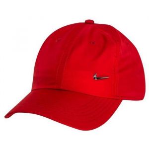 Casquette Rouge Nike Homme Logo M&eacute;tal
