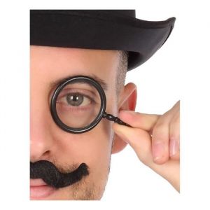 Monocle - Disfrazzes - Moustache - Multicolore - Taille unique - Adulte Mixte