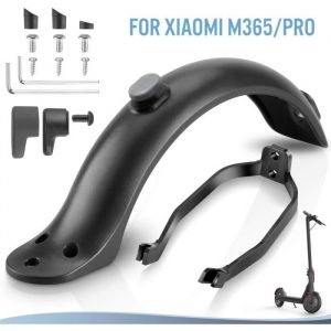Garde Boue Arrière pour Trottinette Electrique Xiaomi M365-M365 Pro avec Support Accessoire de Remplacement avec Vis et Capuchons
