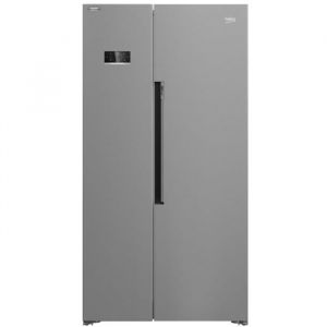 R&eacute;frig&eacute;rateur Side by Side - BEKO - GN1603140XBN - 580 L - Froid ventil&eacute; - Classe E - M&eacute;tal bross&eacute;