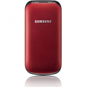 Samsung GT-E1190 Clapet SIM unique 363 cm (1.43) 128 x 128 pixels 800 mAh Rouge