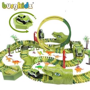 Circuit Voiture Enfant Dinosaure Jouet Enfant 3 Ans-Circuit Voiture Electrique Jeu Cars Jouet 3 4 5 6 9+Ans Garçon Fille