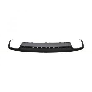 Spoiler de pare-choc arri&egrave;re noir double sortie Audi A6 4 (4G2-C7-4GC/4G5-C7-4GD) phase 2 2014-2018
