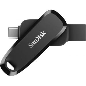 Clé USB SanDisk 256 Go USB 3.2 Gen 1 avec connecteurs USB Type-C et USB Type-A SDDDC6-256G-G46 Lecteur USB Flash jusquà 100Mb/s