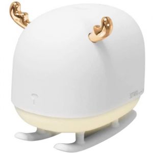 Humidificateur dair Bébé Mini à Ultrasons en Corne de Cerf 260ML Blanc - AMOUNE - Vapeur froide