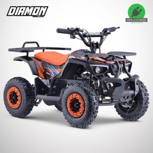 Pocket Quad Électrique Enfant 800W / BISON 800 / Édition 2025 / Orange