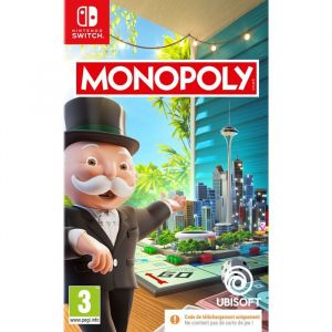 Monopoly 2024 - Jeu Nintendo Switch - Code in a Box