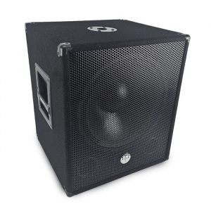 Caisson de basse Subwoofer 15 passif BM SONIC BMS-SUB15-P - 800W Max - Boomer 38cm - Speakon / Jack 63 mm / fiche Bananes