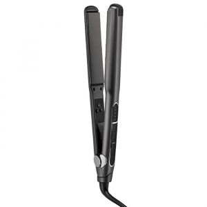 2-en-1 Lisseur Cheveux 143W 480 plaque de serrage chauffage rapide fer &agrave; boucler pelucheux lisseur coiffure portable