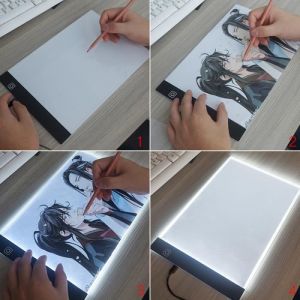 Willonin&reg; Tablette Lumineuse A4 Magn&eacute;tique &agrave; LED pour dessin luminosit&eacute; r&eacute;glable &agrave; 3 modes table &agrave; dessin 35.5x23.5 cm avec USB