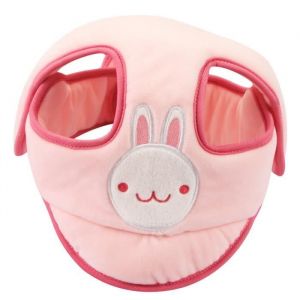 B&eacute;b&eacute; S&eacute;curit&eacute; ChapeauCasque de Protection pour Enfant Douce R&eacute;glable Protecteur de T&ecirc;te Capuchon Prot&egrave;ge-front de Anti ChocRose