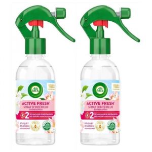Lot de 2 Sprays de 237 ml Spray Neutralisateur Bouquet de Jasmin