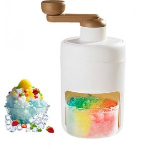 ®RisingFF Machine à glace pilée manuelle machine à glace pilée manuelle facile à utiliser pour lété
