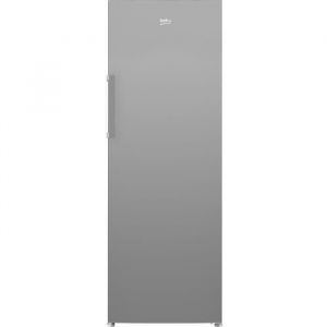 R&eacute;frig&eacute;rateur monoporte tout utile - BEKO - RSSE415K40SN - Classe E - 367 L - 1714 x 595 x 70 cm - Gris Acier