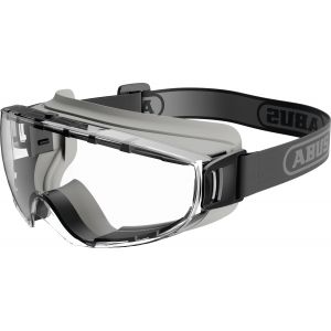 Lunettes de chantier - ABUS - PROTEO - Verres transparents teintés noir/gris velours