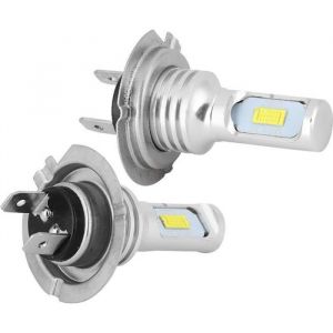 2Pcs Ampoules H7 LED X&eacute;non Super Brillant Blanc 80W 6000K Ampoule LED Voiture Phare Antibrouillard Etanche Kit Antibrouillard