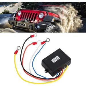 Télécommande de treuil treuil électrique sans fil 12 V pour voiture mini treuil à 5 fils avec hy