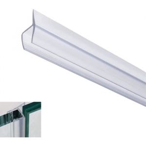 Joint &eacute;tanch&eacute;it&eacute; Douche - Joint de Rechange &eacute;tanche 180&deg; pour Bas Porte de Douche en Verre 6mm d&eacute;paisseur Multico KIT DETANCHEITE