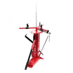 Wiltec D&eacute;monte-pneu universel manuel D&eacute;talonneur Rouge et Noir Acier Auto Moto Quad Pneus 4 jusqu&aacute; 21 (1016-5334 mm) Axes &Oslash; 12-