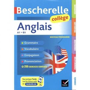 Livre - Bescherelle   anglais collège