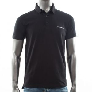 Polo - ARMANI JEANS - Emporio Armani - Manche courte - Noir - Mixte
