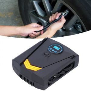 Dilwe compresseur dair de pneu Gonfleur de Pneu 120 W Compresseur DAir Num&eacute;rique pour Voiture avec Lumi&egrave;re LED Gonfleur auto