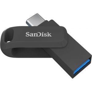 Clé USB SanDisk 1 To Ultra Dual Drive Go jusquà 400 Mo/s avec connecteurs Type-C et USB Type-A réversibles pour smartphones