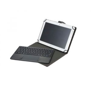 Etui tablette + Clavier Bluetooth WE Etui Universel 12-13 Compatible Android/iOS/Windows Noir-Gris