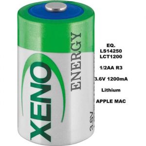 Pile LITHIUM 3.6V Xeno XL-050F 1/2AA LS14250